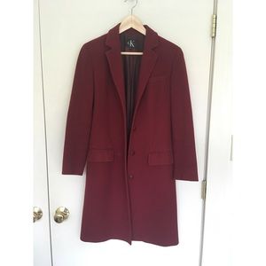 Wool and Cashmere Calvin Klein Coat